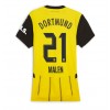Borussia Dortmund Donyell Malen #21 Heimtrikot 2024-25 Kurzarm